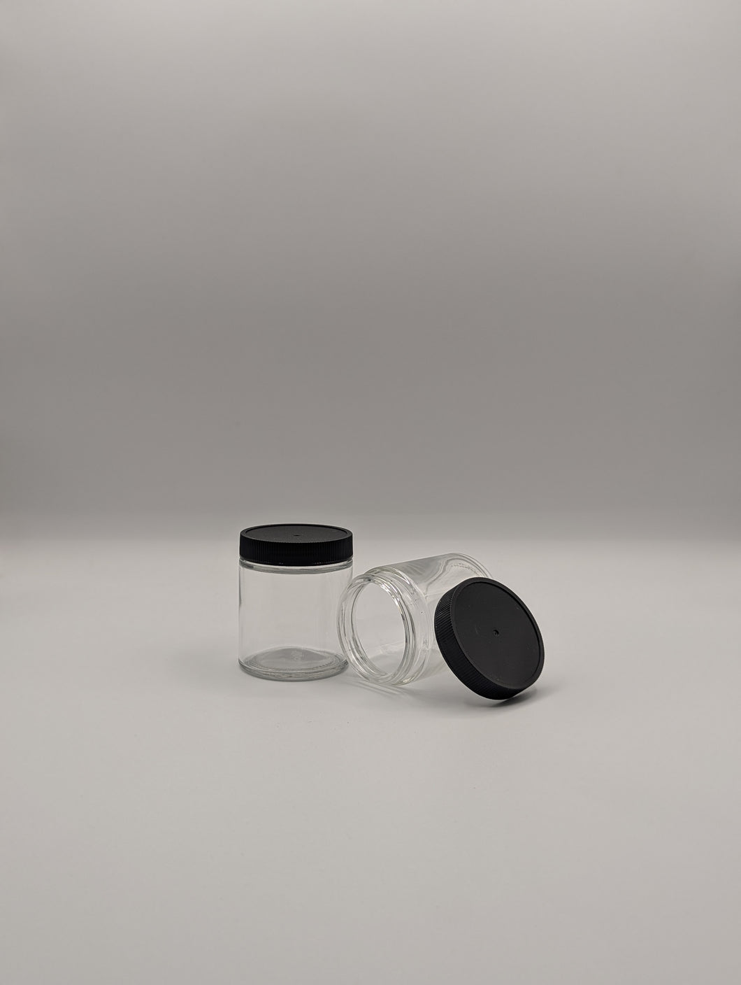 STRAIGHT-SIDED GLASS JAR