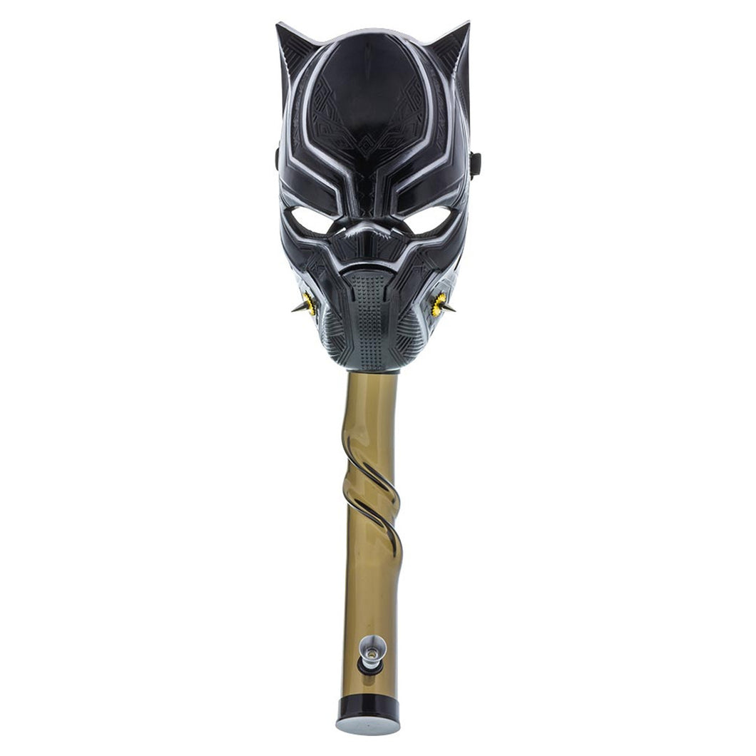 Gas Mask w/ Acrylic Pipe - BLACK PANTHER