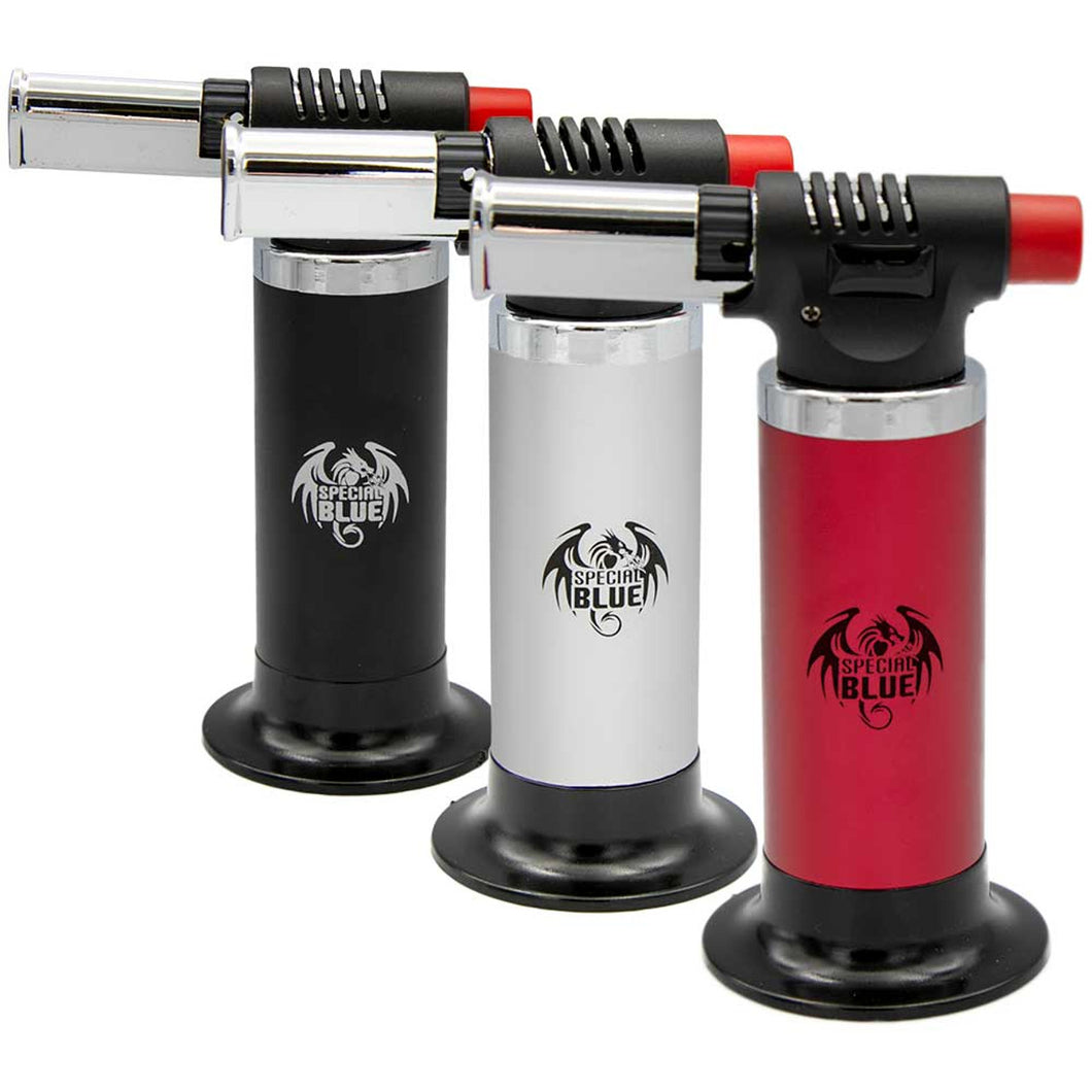 Special Blue Fury Pro Torch Lighter (Black / Red / Silver)