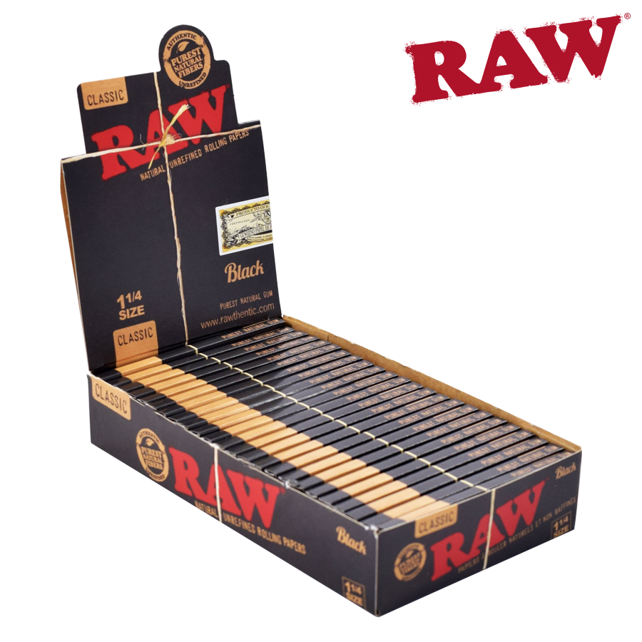Raw Black 1¼